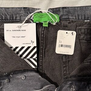 FP Movement by Free People Black Flare Jeans